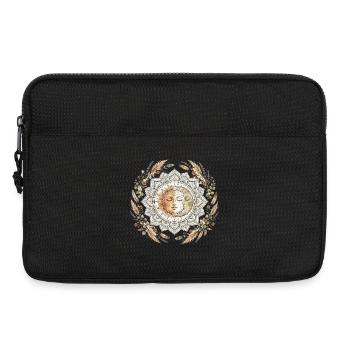 Sun Moon Mandala Boh Yoga Spiritual - Sacoche pour ordinateur portable 13 pouces - noir - Devant