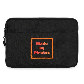 Fabriqué par des pirates - Sacoche pour ordinateur portable 13 pouces - noir - Devant