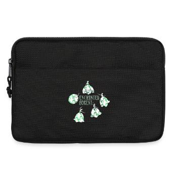 Enchanted Forest – Dancing Lily of the Valley - Laptop bag 13" - black - Front