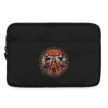 Pouvoir de l’équipe Bride Mandala - Sacoche pour ordinateur portable 13 pouces - noir - Devant