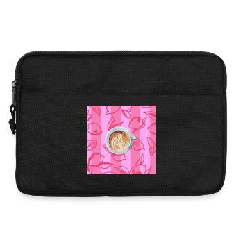 Cappuccino - Sacoche pour ordinateur portable 13 pouces - noir - Devant