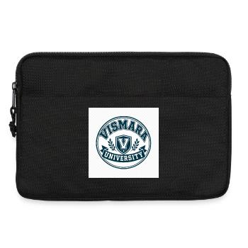 Blason de l’Université Vismara - Sacoche pour ordinateur portable 13 pouces - noir - Devant