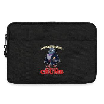 Ein weiterer Beißer auf den Krümel Lustiger Taubengangster - Laptoptasche 13" - Schwarz - Vorne
