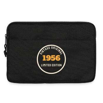 Vintage 1956 Original Limited Edition 70th Birthday - Laptop bag 13" - black - Front
