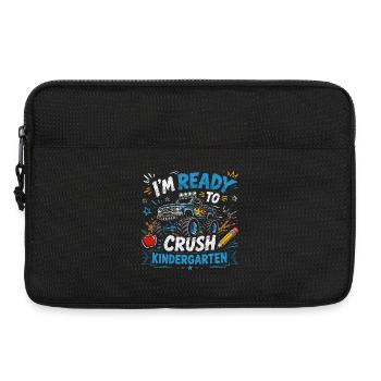 I'm Ready to Crush Kindergarten First Day of Boys - Laptop bag 13" - black - Front