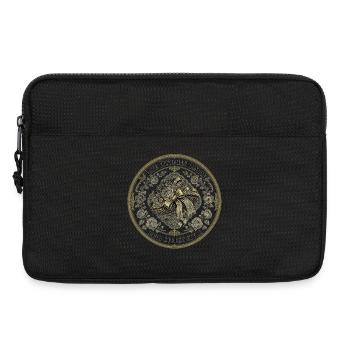 Spätviktorianische Londoner Hutrose - Laptoptasche 13" - Schwarz - Vorne