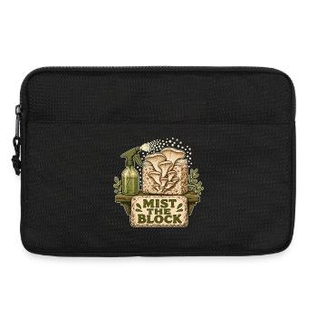 MIST THE BLOCK - Laptop bag 13" - black - Front