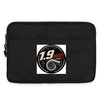 1.9 Boost Turbo Kreis - Laptoptasche 13" - Schwarz - Vorne