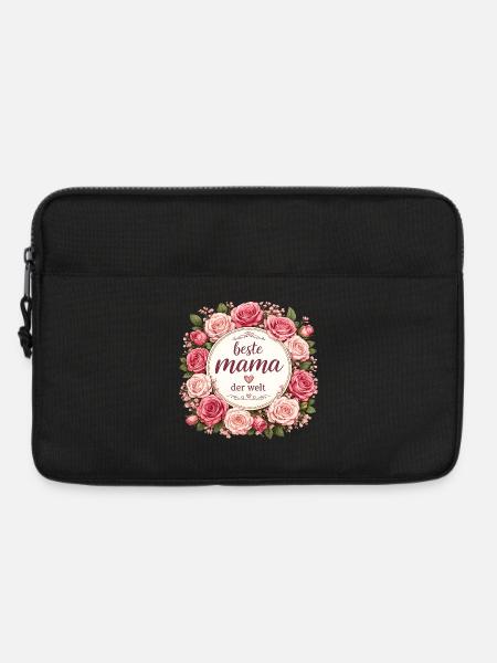 Beste Mama der Welt - Laptoptasche 13" - Schwarz