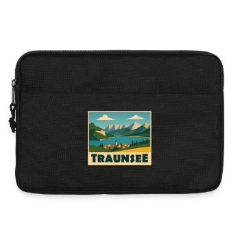 Traunsee Minimal - Laptoptasche 13" - Schwarz - Vorne