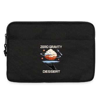 Zero Gravity Dessert – Weltraumkuchen - Laptoptasche 13" - Schwarz - Vorne