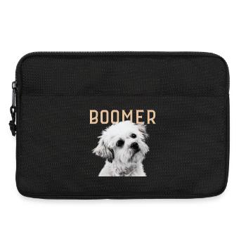 Boomer Dog Vintage - Laptoptasche 13" - Schwarz - Vorne