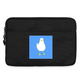 Möwe - Laptoptasche 13" - Schwarz - Vorne