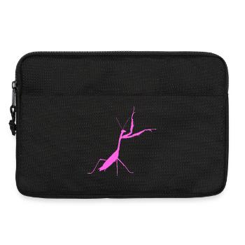 Gottesanbeterin pink - Laptoptasche 13" - Schwarz - Vorne