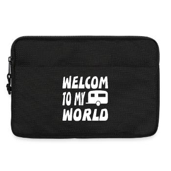 Camping - Laptoptasche 13" - Schwarz - Vorne