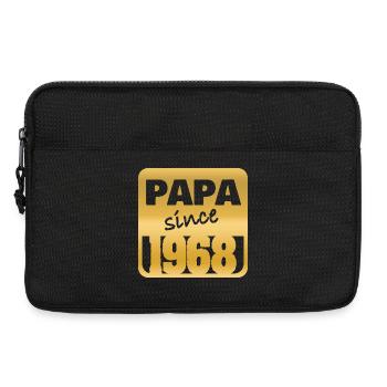 Papa 1968 - Laptoptasche 13" - Schwarz - Vorne