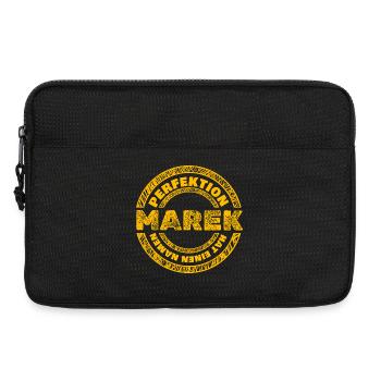 Perfekt Marek - Laptoptasche 13" - Schwarz - Vorne