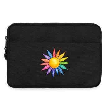 Achtsamkeit ich bin genung - Laptoptasche 13" - Schwarz - Vorne