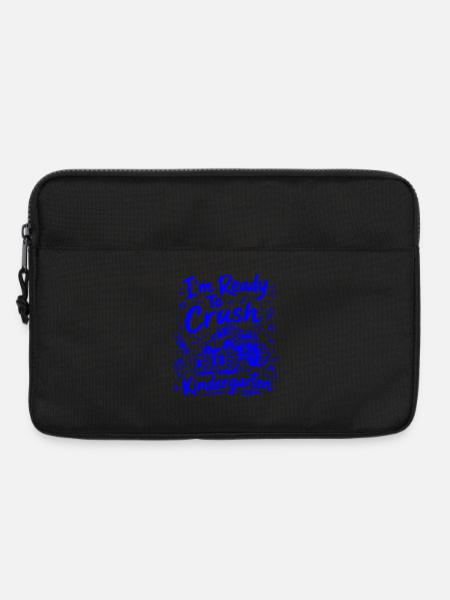 I'm Ready Crush Kindergarten - Cute Monster Truck - Laptop bag 13" - black