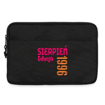 30. Geburtstag August 1986 - Laptoptasche 13" - Schwarz - Vorne