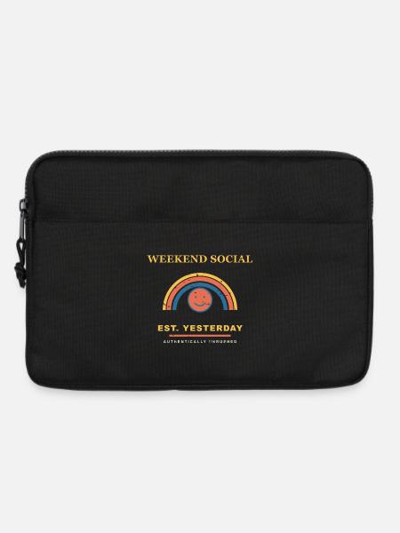 Weekend Social - Laptoptasche 13" - Schwarz