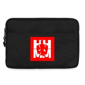 Hamburger Original mit Wasserträger Hummel Hummel - Laptoptasche 13" - Schwarz - Vorne