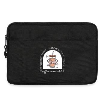 Coffee Moms Club - Laptoptasche 13" - Schwarz - Vorne