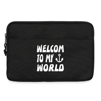 Segeln - Laptoptasche 13" - Schwarz - Vorne