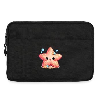 Seestern - Laptoptasche 13" - Schwarz - Vorne