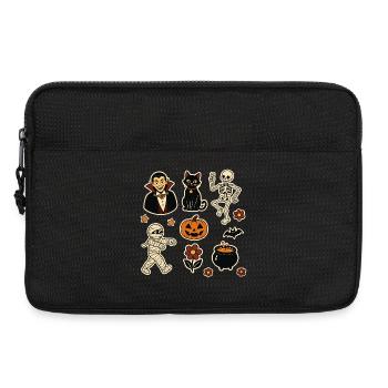 Midnight Mischief Halloween-Set - Laptoptasche 13" - Schwarz - Vorne