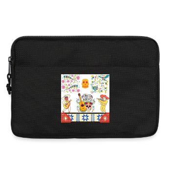 Cinco Mayo Día Muertos Fiesta - Laptoptasche 13" - Schwarz - Vorne