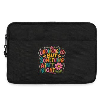 Undiagnosed, but something is wrong - Laptop bag 13" - black - Front
