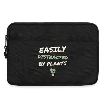 Easily Distracted By Plants - Laptop bag 13" - black - Front