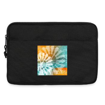 Tie-Dye des îles Baléares - Sacoche pour ordinateur portable 13 pouces - noir - Devant