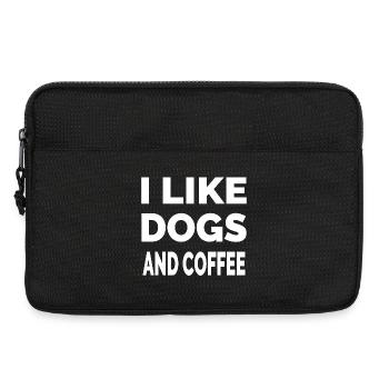canine - Laptop bag 13" - black - Front
