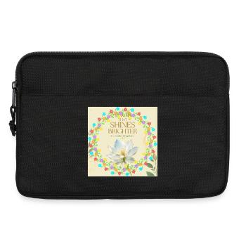 Blossom Ring Brilliance of Light - Laptop bag 13" - black - Front