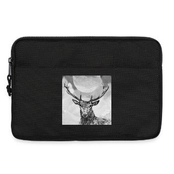 Deer - Laptop bag 13" - black - Front