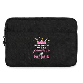 Princesse de parrain - Sacoche pour ordinateur portable 13 pouces - noir - Devant