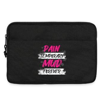 Boue pour toujours Schlammlauf Course Boueuse - Sacoche pour ordinateur portable 13 pouces - noir - Devant