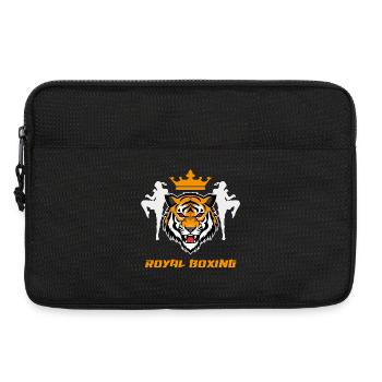Boxeur de Muay Thai Tiger - Sacoche pour ordinateur portable 13 pouces - noir - Devant