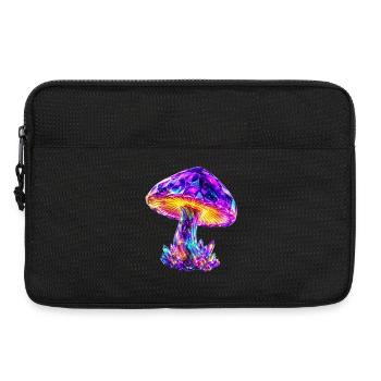 Salle de Mash Géométrique en Cristal - Sacoche pour ordinateur portable 13 pouces - noir - Devant