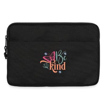 Création florale papillon Be Kind - Sacoche pour ordinateur portable 13 pouces - noir - Devant