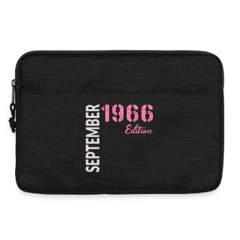 60e anniversaire, septembre 1966 - Sacoche pour ordinateur portable 13 pouces - noir - Devant