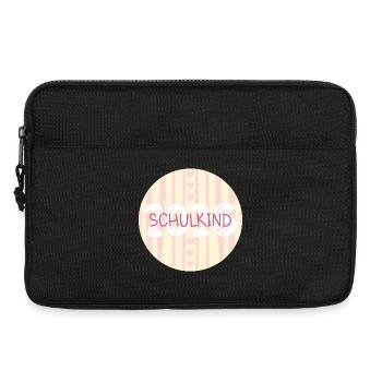 Schulkind 2026 Herz - Laptoptasche 13" - Schwarz - Vorne