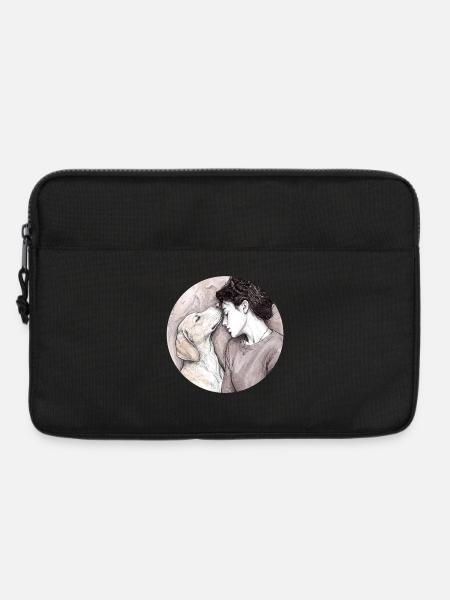 Vertrauen, das keine Worte braucht. - Laptoptasche 13" - Schwarz