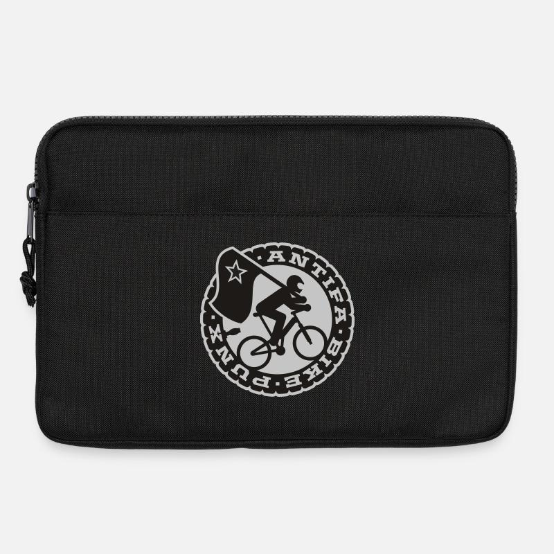 bike punks - Laptoptasche 13" - Schwarz