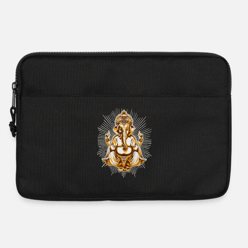 shiva ganesh ganesha - Laptoptasche 13" - Schwarz