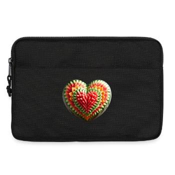 A melon heart - Laptop bag 13" - black - Front