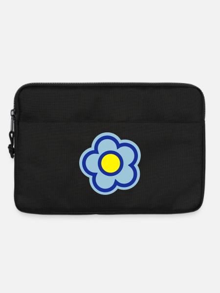 flower, spring, summer - Laptop bag 13" - black