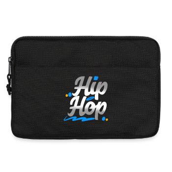 Hip hop - Sacoche pour ordinateur portable 13 pouces - noir - Devant